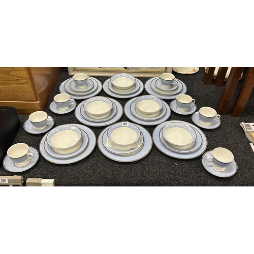 283 - 46 PIECE TEASET BY DOULTON