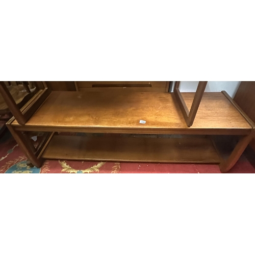 336 - 1970S TEAK LONG COFFEE TABLE