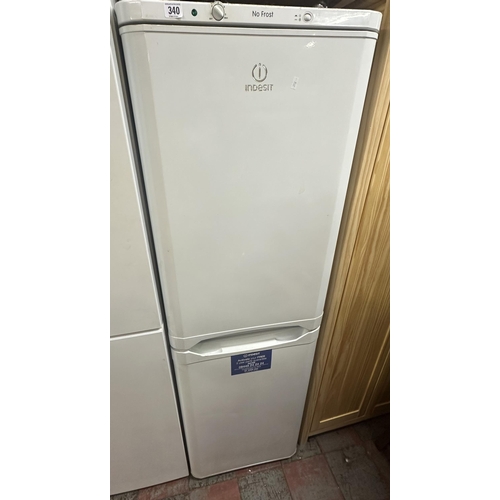 340 - INDESIT FRIDGE FREEZER