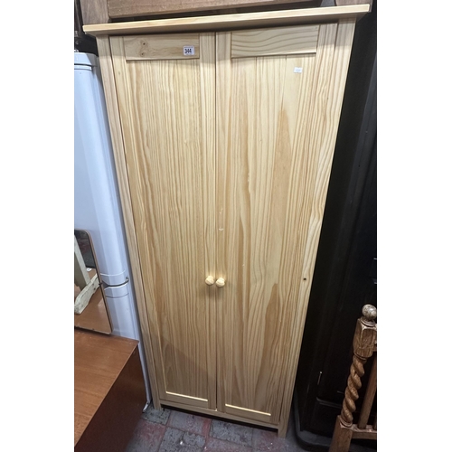 344 - PINE WARDROBE