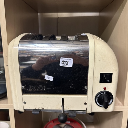 412 - DUALIT TOASTER