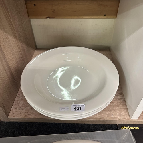 431 - THREE AUSTRALIAN FINE CHINA BOWLS