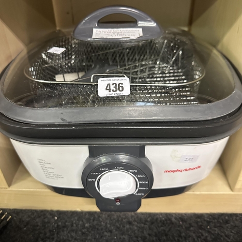 436 - MORPHY RICHARDS MULTI COOKER