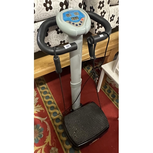 551 - VIBRAPOWER EXERCISE MACHINE