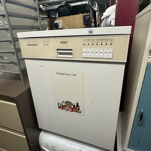 556 - BOSCH DISH WASHER