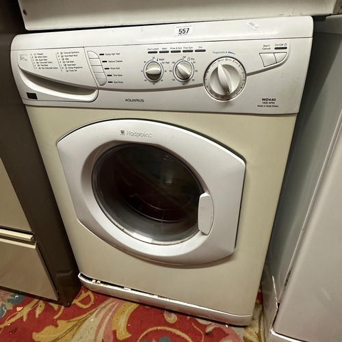 557 - HOTPOINT WASHING DRIER