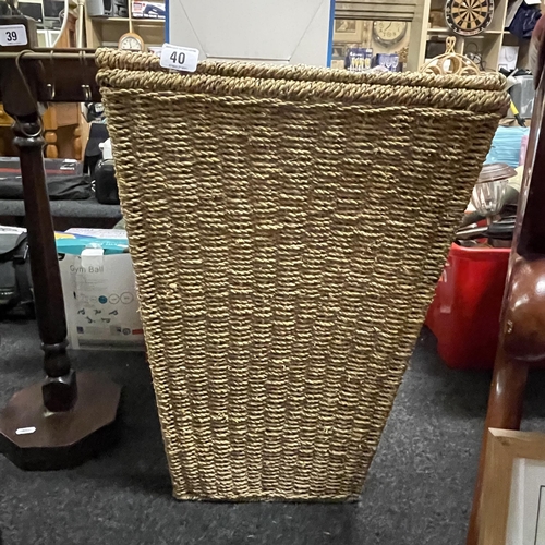 40 - LAUNDRY BASKET