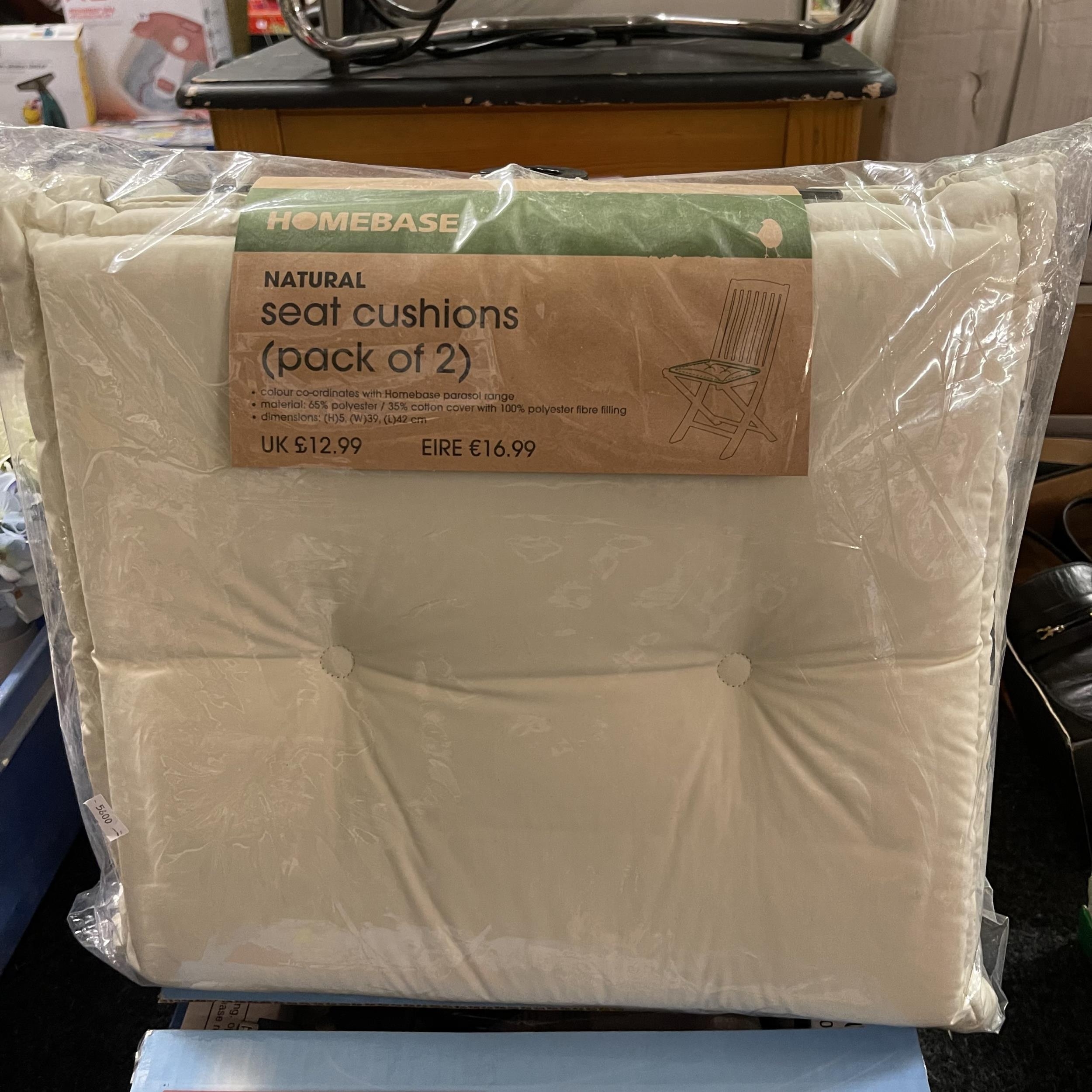 Homebase discount chair cushions