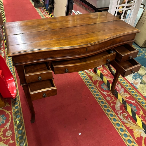 100B - THEODORE ALEXANDER CAMPAIGN DESK IN WALNUT IN STUNNING CONDITION
