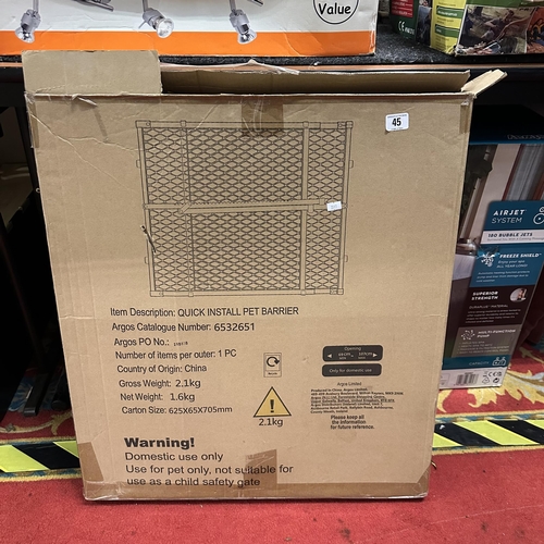 Pet barrier clearance argos