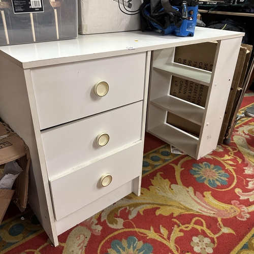 177 - TWO DRAWER BEECH CHEST