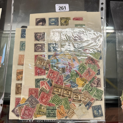 261 - COLLECTORS STAMPS