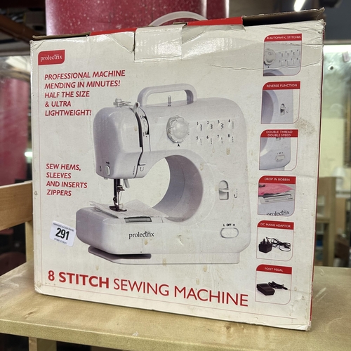 291 - 8 STITCH SEWING MACHINE