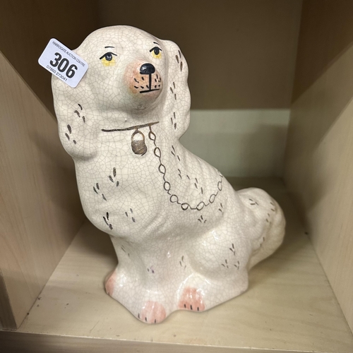 306 - STAFFORDSHIRE DOG