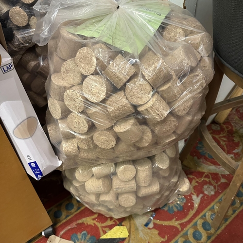 48 - TWO 30KG BAGS OF PINE MIX BRIQUETTES