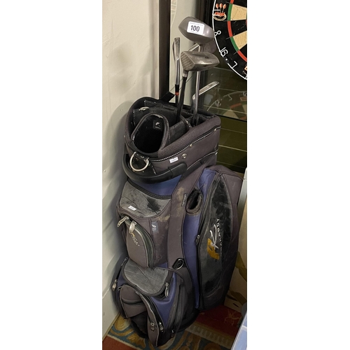 100 - GOLF CLUBS IN BAG