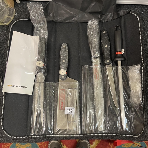 162 - PROMA CHEFS KNIVES IN BAG