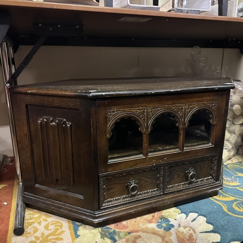 118 - OAK CABINET