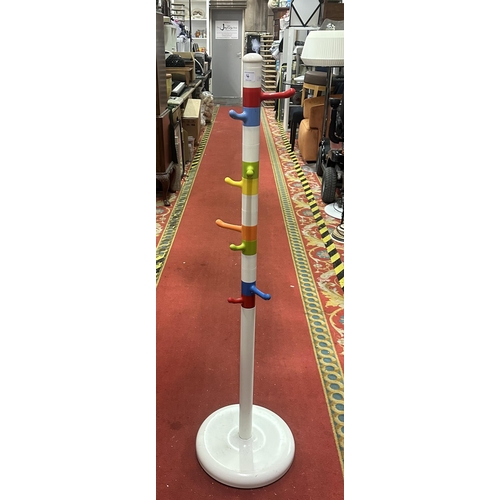 4 - COLOURFUL CROOKED COAT STAND BY IKEA