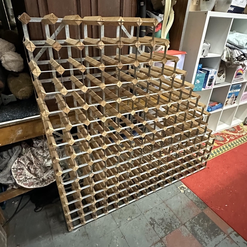 59 - 177 BOTTLE WINE RACK