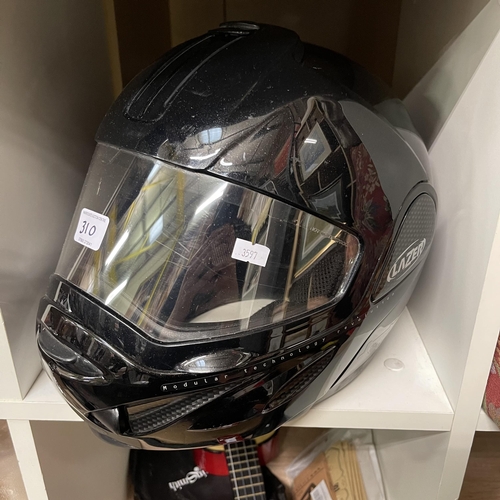 310 - MOTORCYCLE HELMET BY LAZER