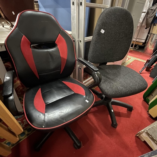 425 - TWO OFFICE CHAIRS