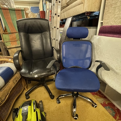 432 - TWO OFFICE CHAIRS