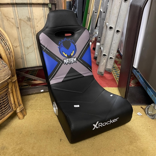 433 - XROCKER MAYHEM GAMING CHAIR