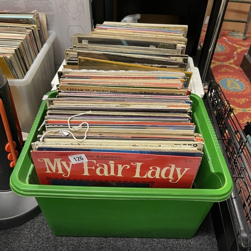 126 - LARGE BOX OF LPs