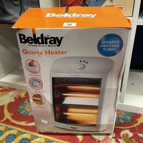 14 - BELDRAY HEATER