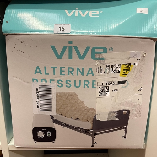 15 - VIVE ALTERNATING PRESSURE MATTRESS