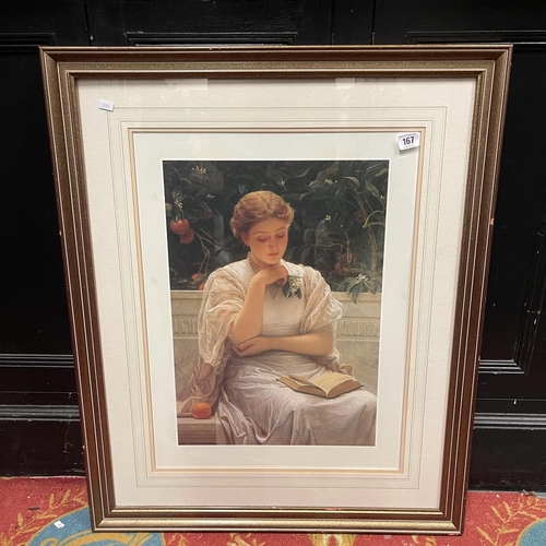 167 - LARGE FRAMED PORTRAIT