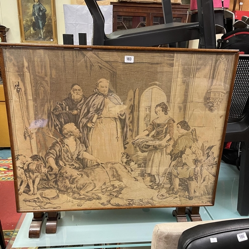 183 - TAPESTRY FIRE SCREEN