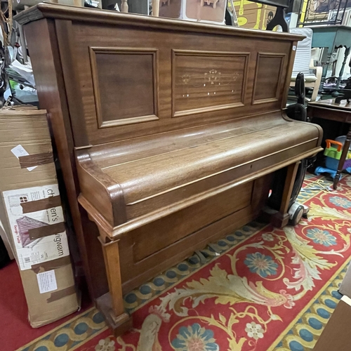 221 - CRANE & SONS LTD UPRIGHT PIANO