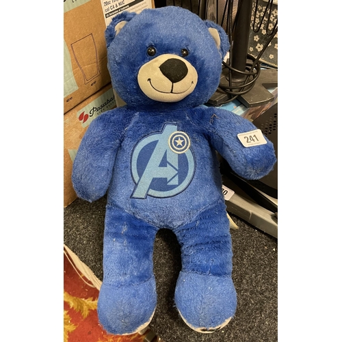 241 - BUILD A BEAR WORKSHOP “CAPTAIN AMERICA “