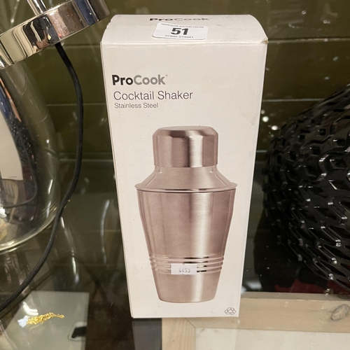 51 - PROCOOK COCKTAIL SHAKER