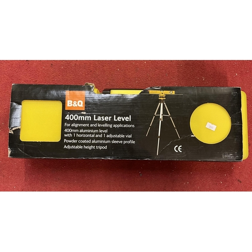 8 - 400MM LAZER LEVEL IN CARRY CASE