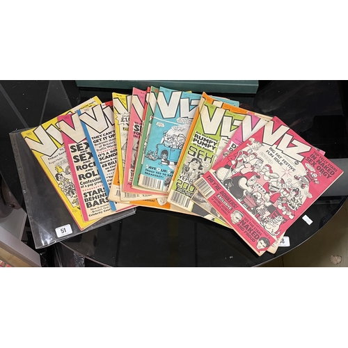 51 - SELECTION OF COLLECTIBLE VIZ MAGAZINES