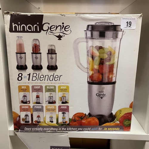 19 - HINARI GENIE 8-1 BLENDER