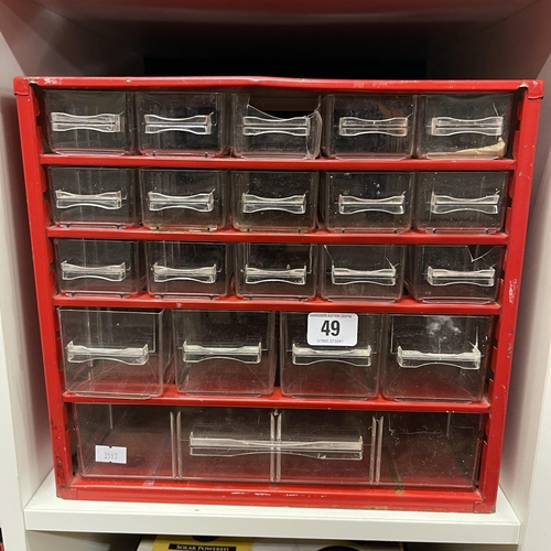 49 - RAACO MULTI DRAWER