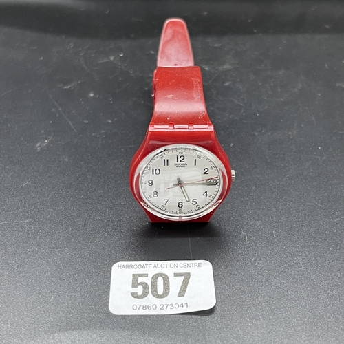 507 - SWISS SWATCH WATCH