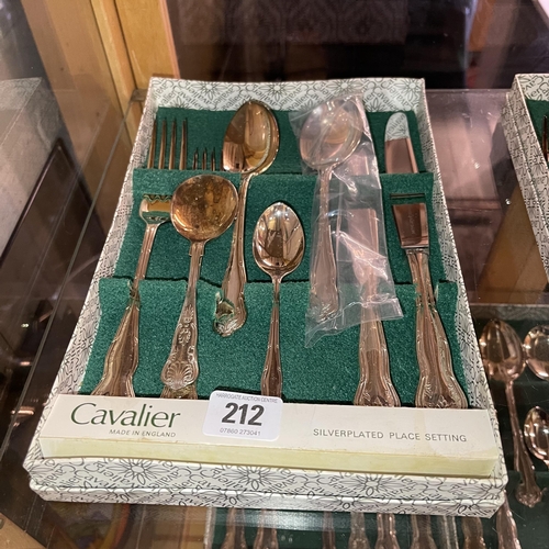 212 - CAVALIER CUTLERY SET