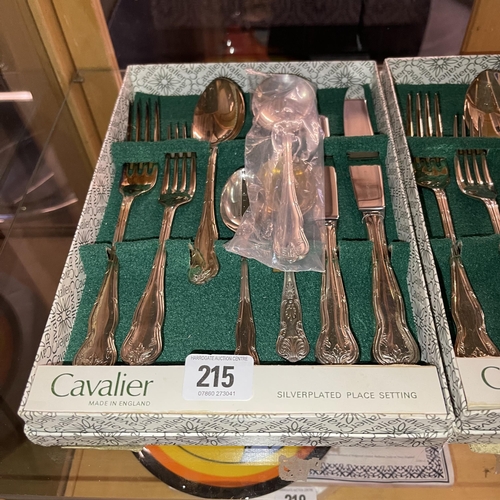 215 - CAVALIER CUTLERY SET