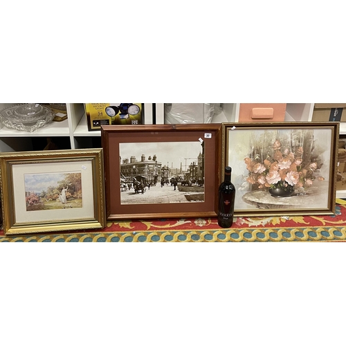 30 - THREE FRAMED PICTURES