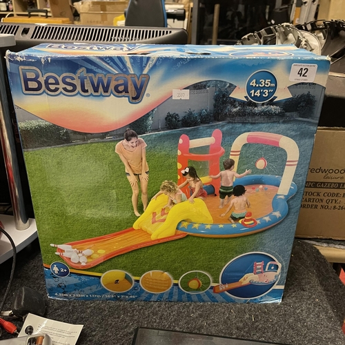 42 - BESTWAY INFLATABLE POOL