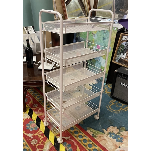 97 - FIVE TIER TROLLEY