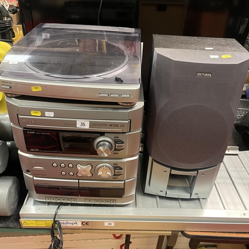 パスタとワイン　AIWA S-P22＋AIYIMA　TUBE A‐3は除く 希少 AIWA S-P22/S-C22 アンプセット - メルカリ