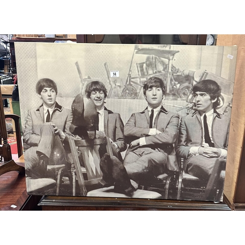 14 - BEATLES CANVAS PICTURE