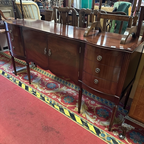 55 - MAHOGANY SIDEBOARD