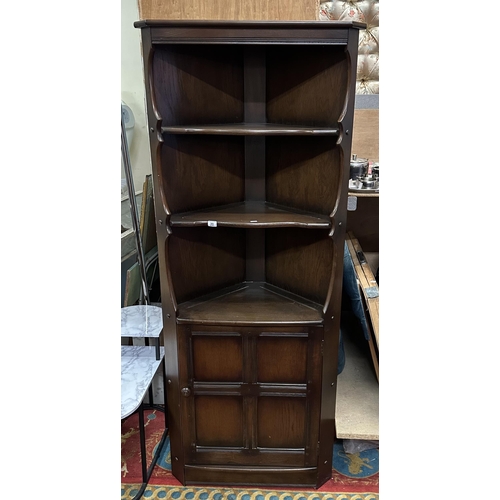 20 - 1960S ERCOL CORNER CABINET